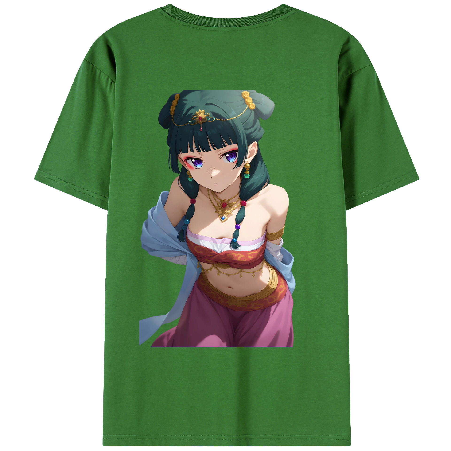 （画像用） 薬屋のひとりごと The Apothecary Diaries レディース半袖Tシャツ(バックプリント)